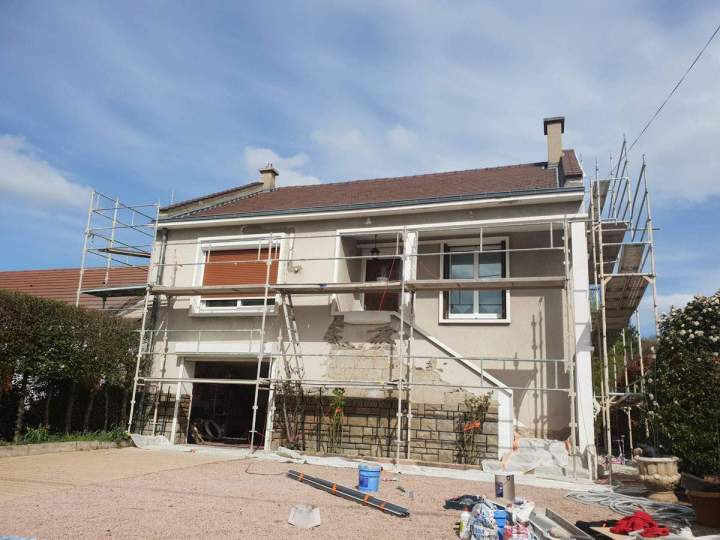 Travaux de ravalement de façade à Vichy
