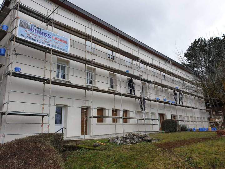 Ravalement de façade à Vichy