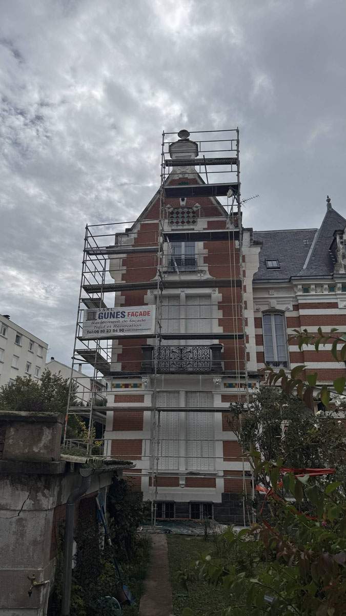 Ravalement de façade à Vichy