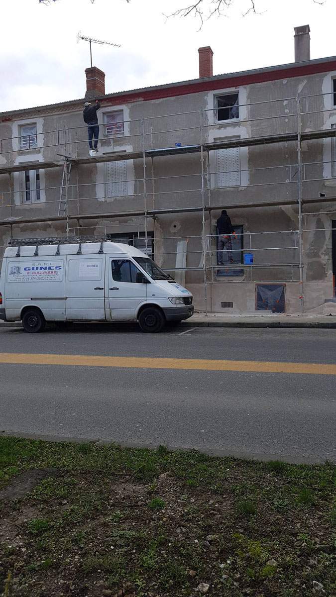 Ravalement de façade à Vichy